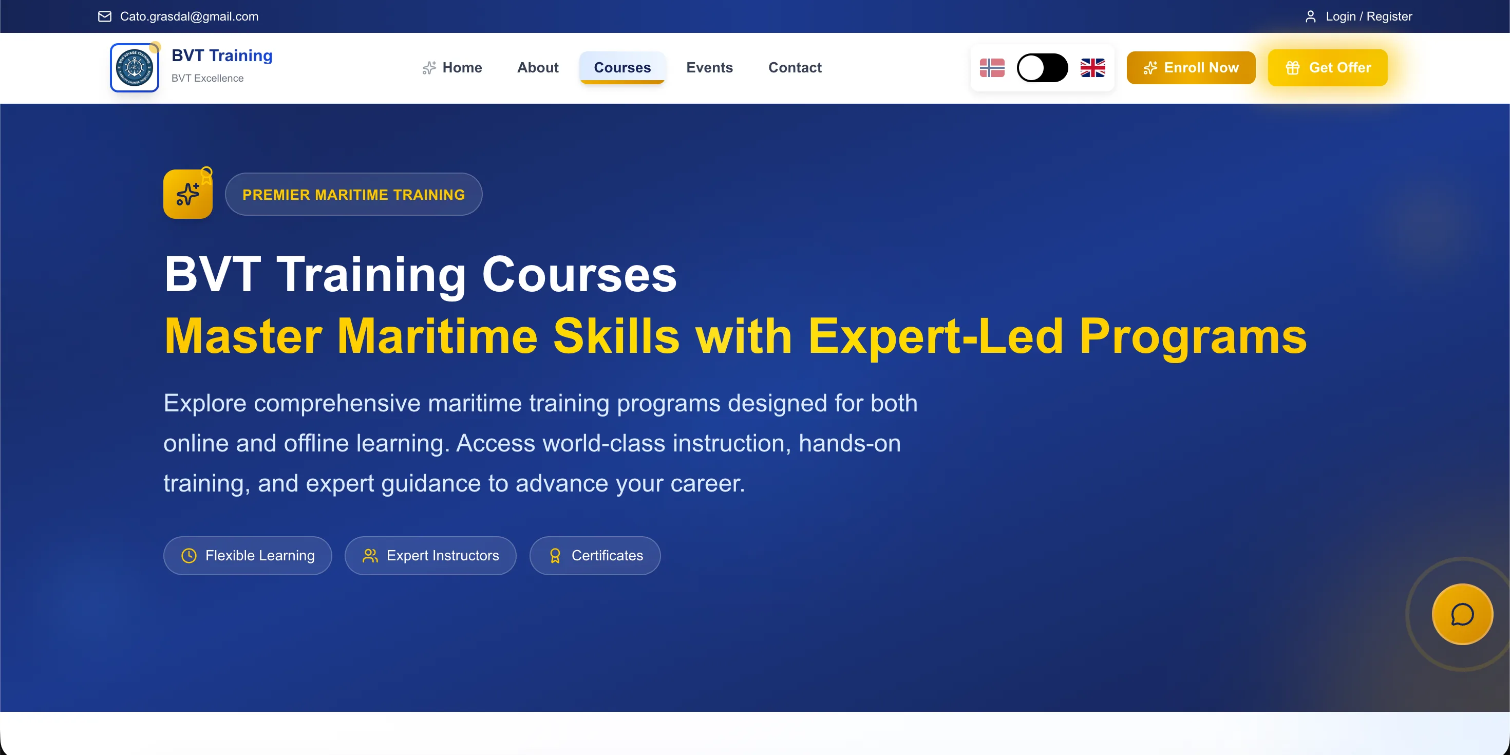 BVT Training — Websites