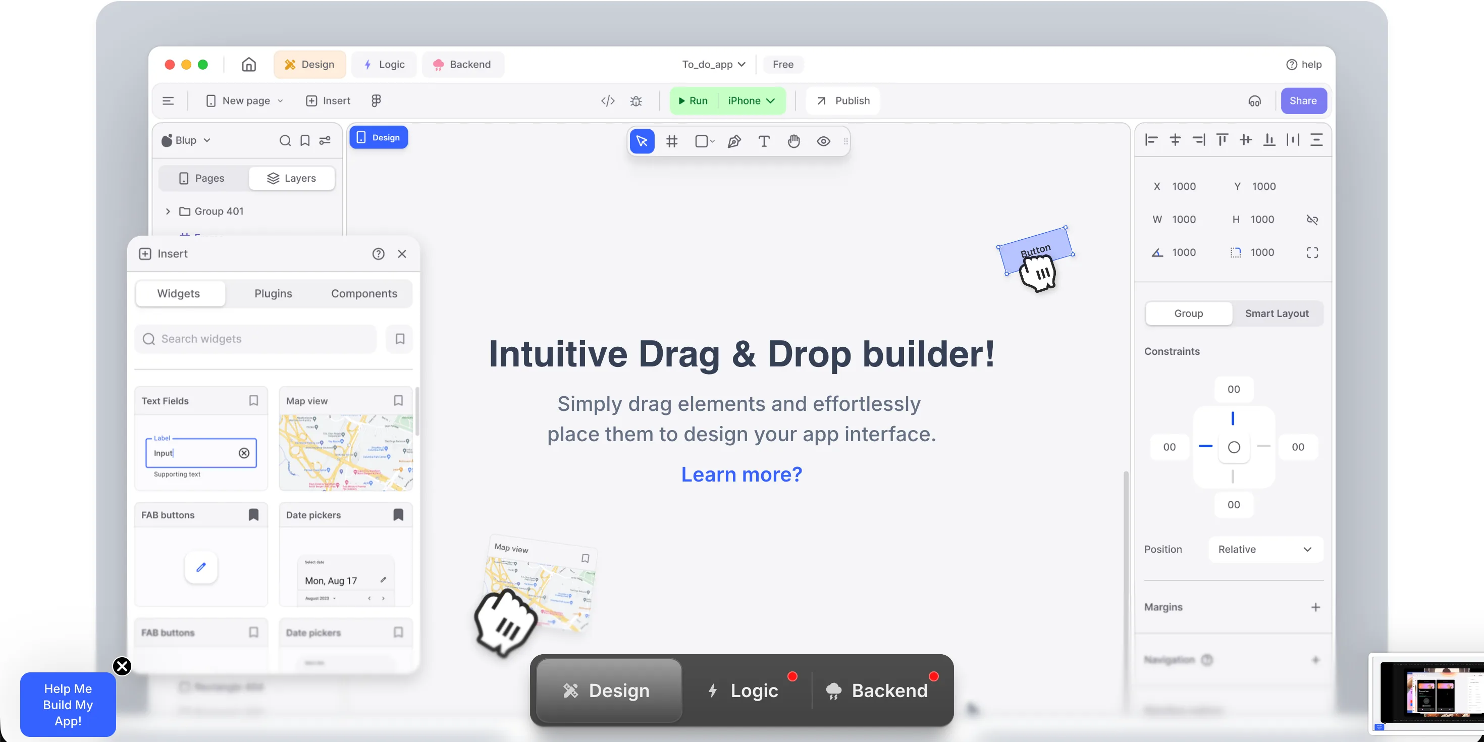 Blup — Websites