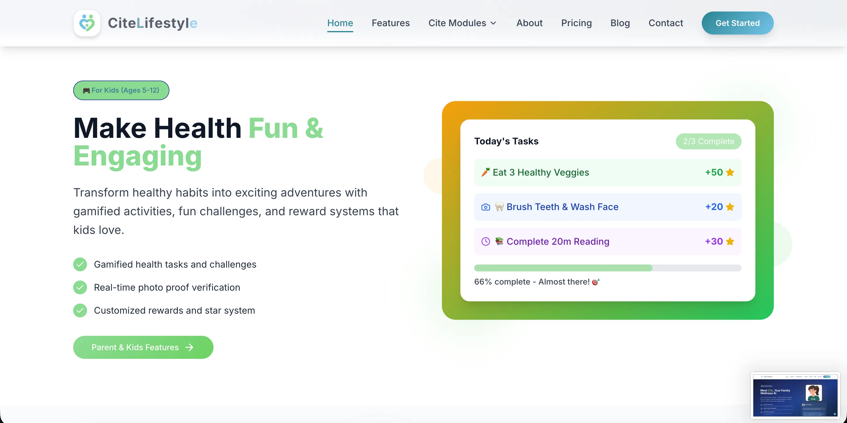 CITE Lifestyle — Websites