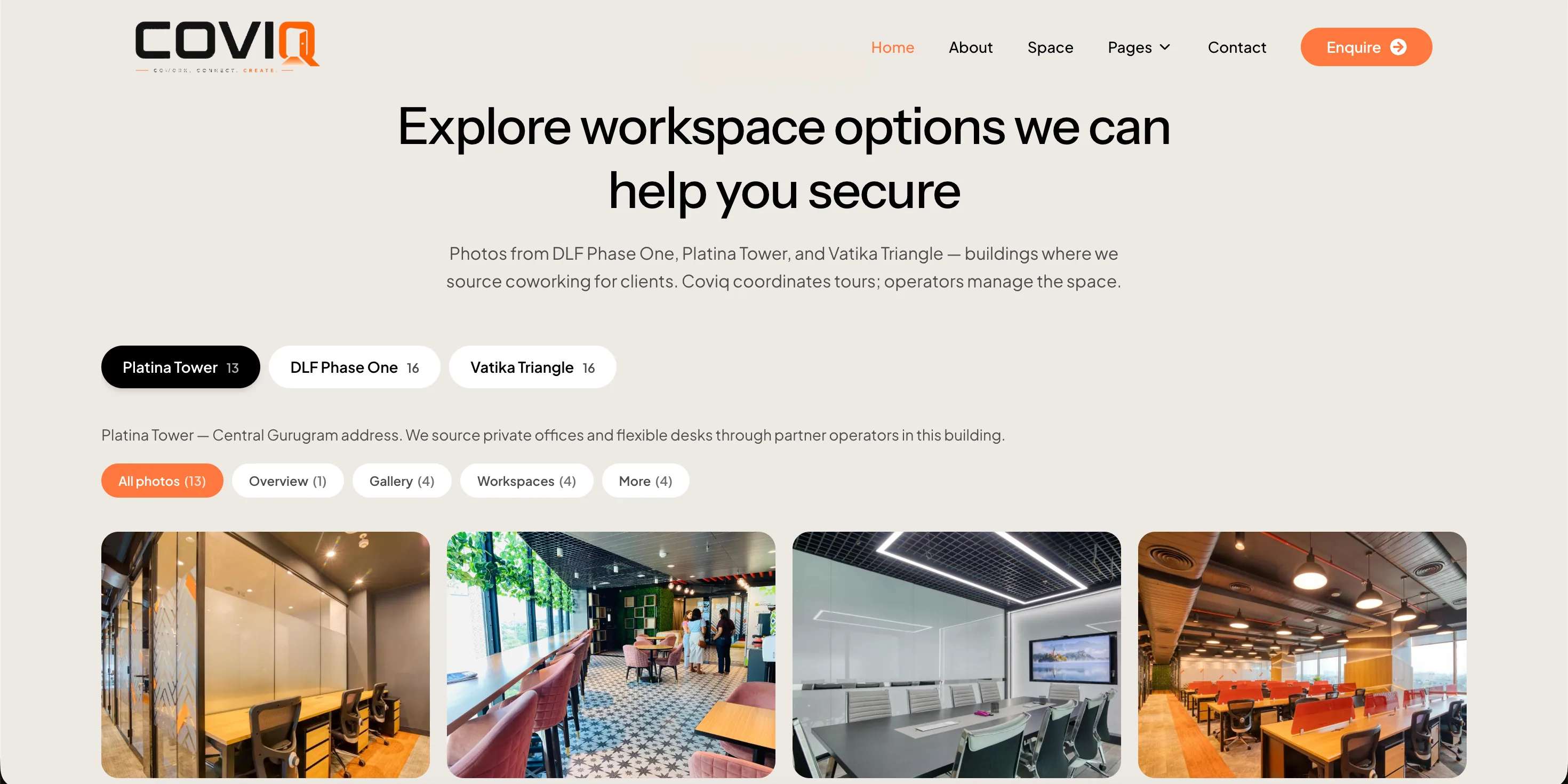 Coviq — Websites